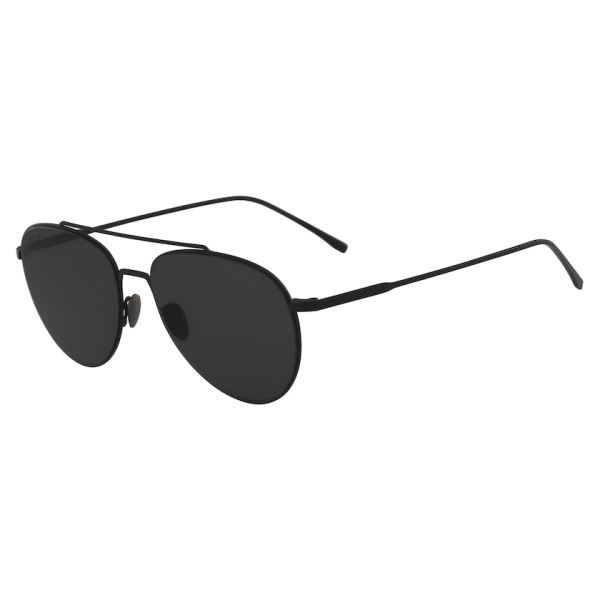 Lacoste Pilot Shape Metal Ultra-Thin Sunglasses Pánské - Brýle Černé / Blankyt | CZ-v4g6iC